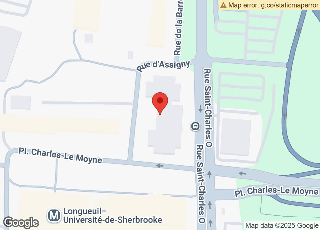 Map showing location at 45.5261371, -73.5201471