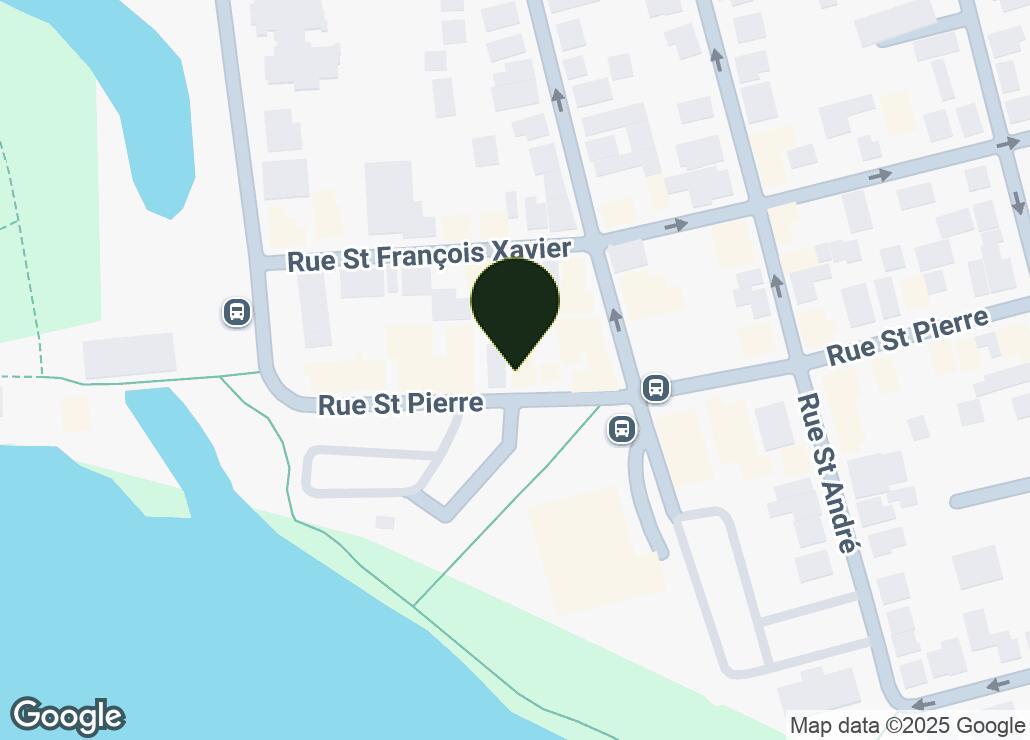 Map showing location at 45.6927509, -73.6358751