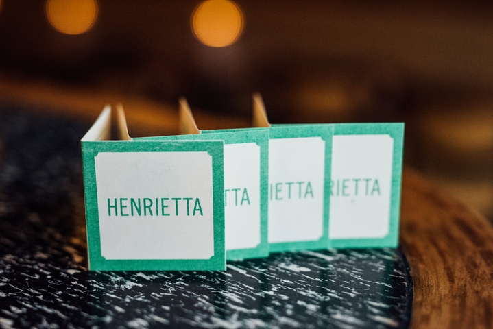 Bar Henrietta em Montréal Cardápio